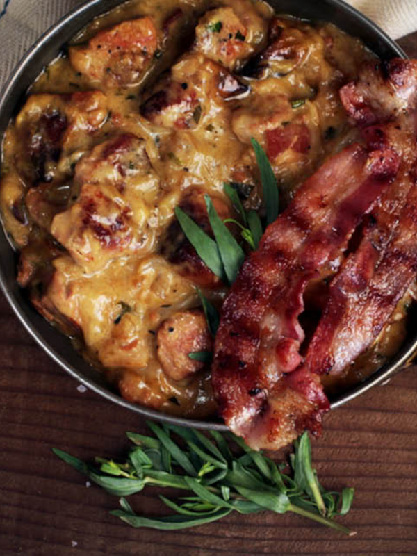 Pork in Somerset cider & mustard